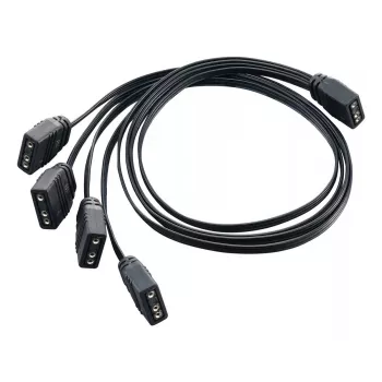 Kábel Silverstone CPL03 0,3 m 4 x 4-pin PWM 4-pin PWM
