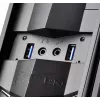 PC puzdro Silverstone RVZ02 Small Form Factor čierna, strieborná