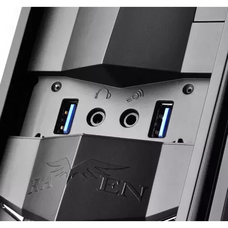 PC puzdro Silverstone RVZ02 Small Form Factor čierna, strieborná