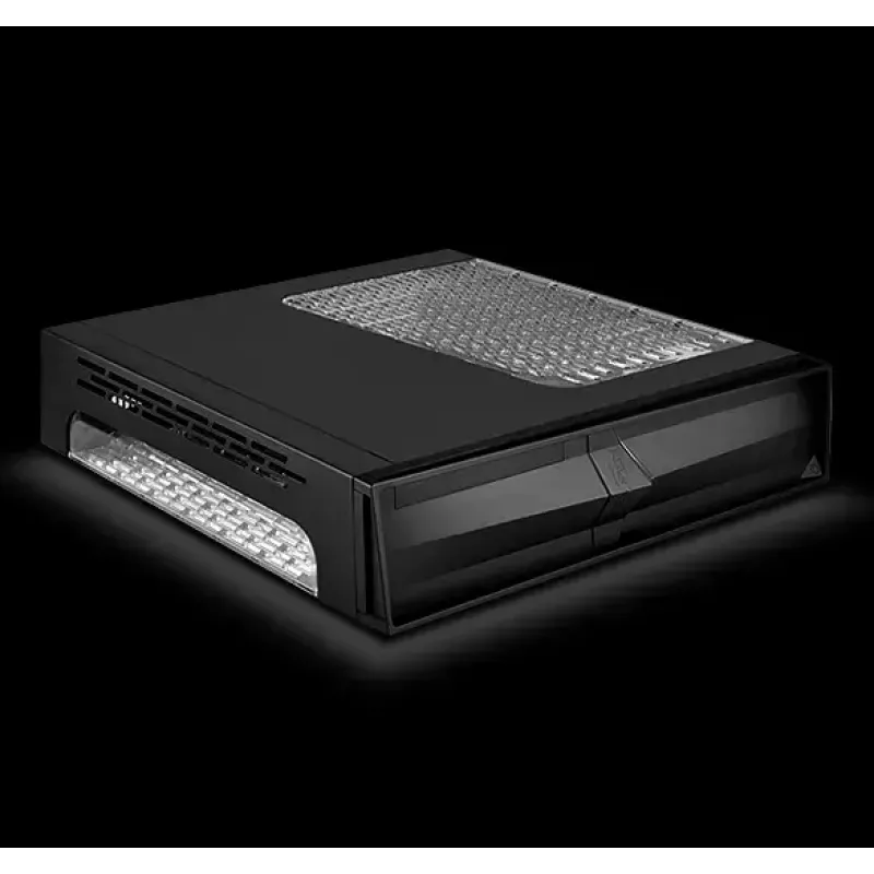 PC puzdro Silverstone RVZ02 Small Form Factor čierna, strieborná