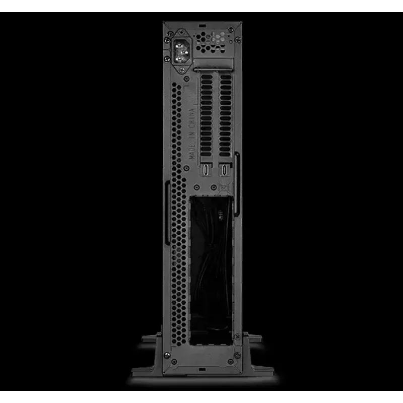 PC puzdro Silverstone RVZ02 Small Form Factor čierna, strieborná