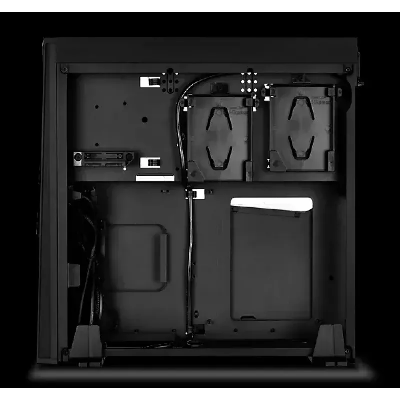 PC puzdro Silverstone RVZ02 Small Form Factor čierna, strieborná