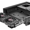 PC puzdro Silverstone RVZ02 Small Form Factor čierna, strieborná