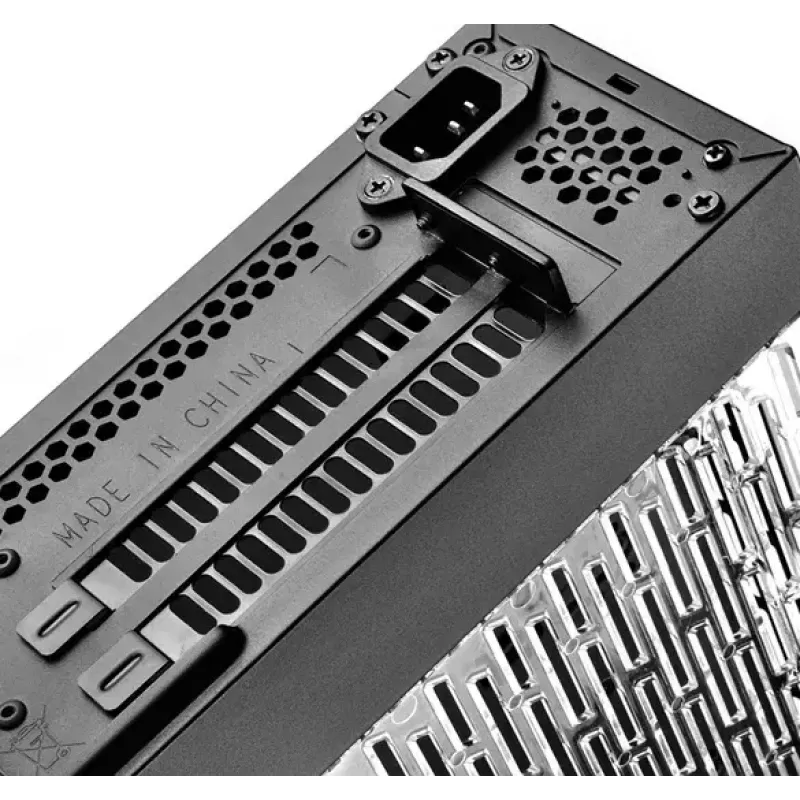 PC puzdro Silverstone RVZ02 Small Form Factor čierna, strieborná