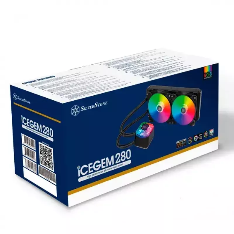 Sada kvapalinového chladenia Silverstone IceGem 280