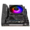 Ventilátor Silverstone Hydrogon H90 ARGB 9,2 cm čierny 500-2600 RPM