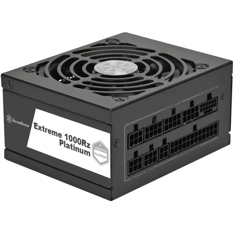 Silverstone Technology Extreme 1000Rz Platinum (čierna, 2x 12-pin vysokovýkonná GPU, 8x PCIe, manažment káblov, 1000 Watt)