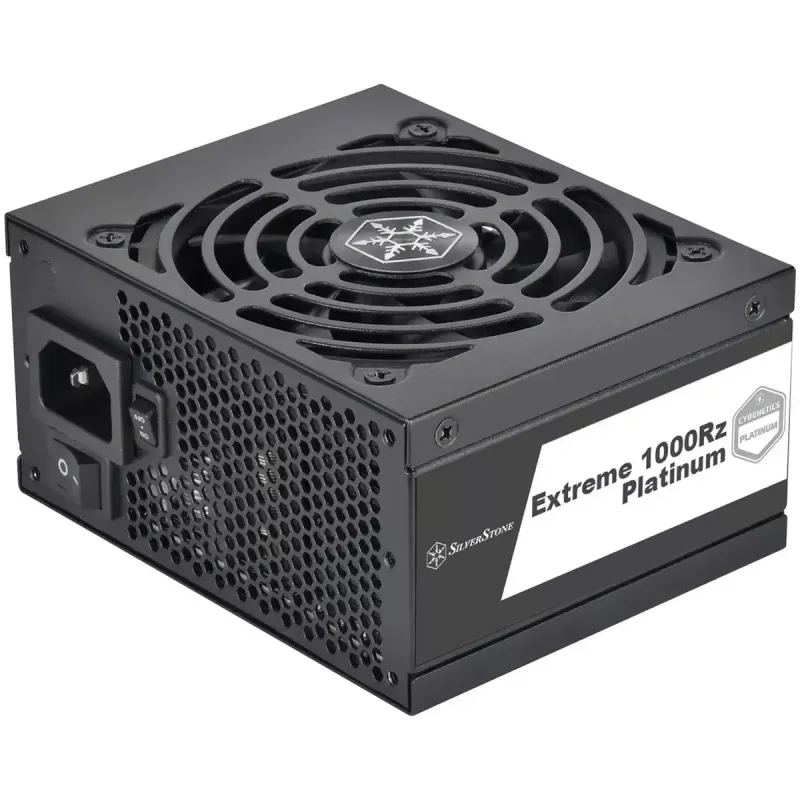 Silverstone Technology Extreme 1000Rz Platinum (čierna, 2x 12-pin vysokovýkonná GPU, 8x PCIe, manažment káblov, 1000 Watt)