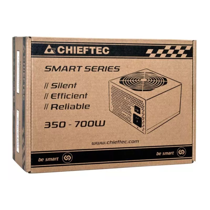 Chieftec GPS-650A8 napájací zdroj 650 W 20+4 pin ATX PS/2 čierny