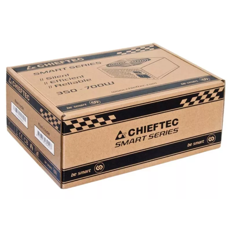 Chieftec GPS-650A8 napájací zdroj 650 W 20+4 pin ATX PS/2 čierny