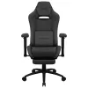 Aerocool ROYALASHBK prémiová ergonomická herná stolička s opierkou na nohy Aeroweave technológia čierna