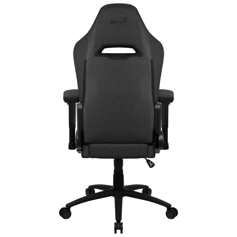 Aerocool ROYALASHBK prémiová ergonomická herná stolička s opierkou na nohy Aeroweave technológia čierna