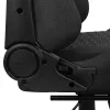 Aerocool ROYALASHBK prémiová ergonomická herná stolička s opierkou na nohy Aeroweave technológia čierna