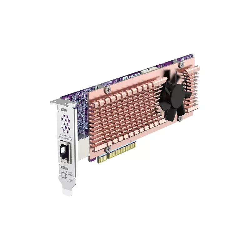 QNAP karta QM2 rozhranie karty/adaptér interný PCIe, RJ-45