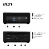MSI Cubi N ADL-006DE Intel® N N200 4 GB DDR4-SDRAM 128 GB SSD Windows 11 Pro Mini PC čierny