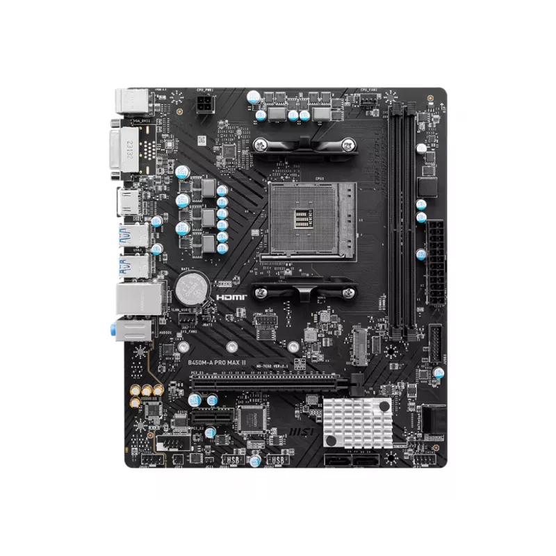 MSI B450M-A PRO MAX II základná doska AMD B450 Socket AM4 micro ATX