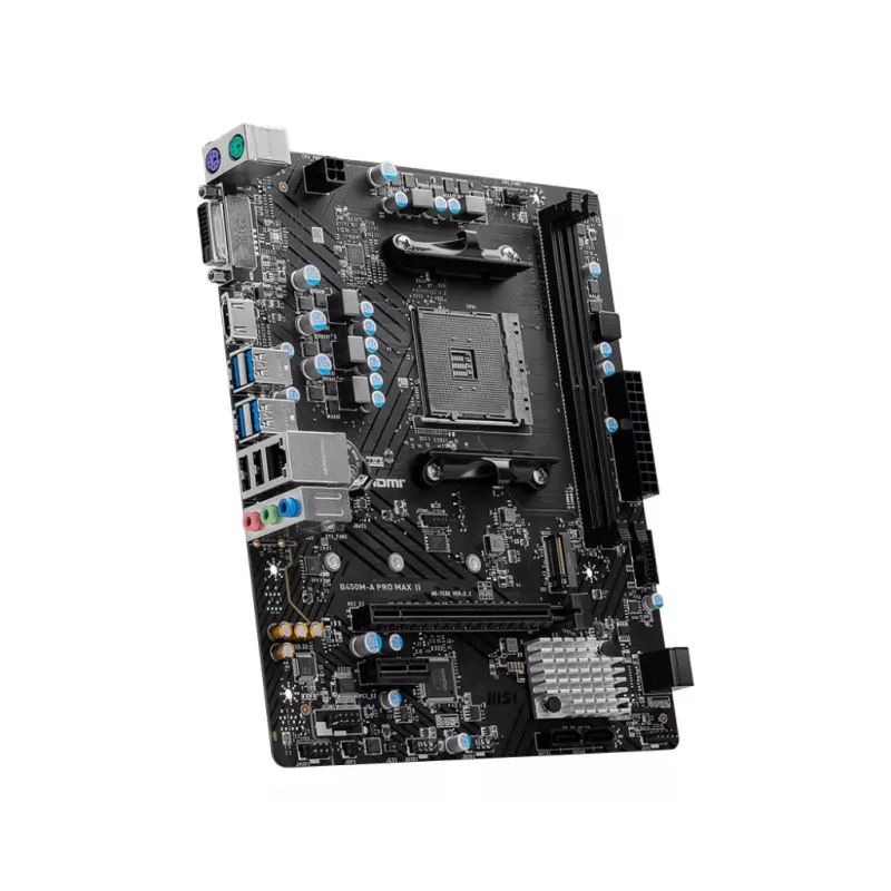 MSI B450M-A PRO MAX II základná doska AMD B450 Socket AM4 micro ATX