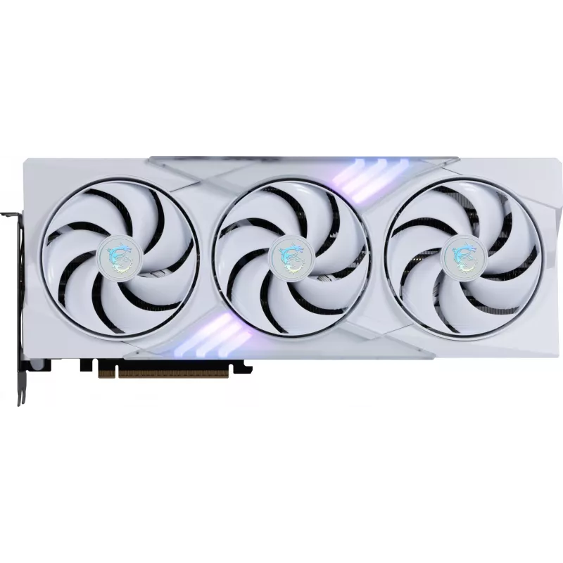 Grafická karta MSI GeForce RTX 5080 16 GB GDDR7, PCIe 5.0, 256-bit, 3xDP 2.1a + HDMI 2.1b, 360 W, 3 ventilátory, biela