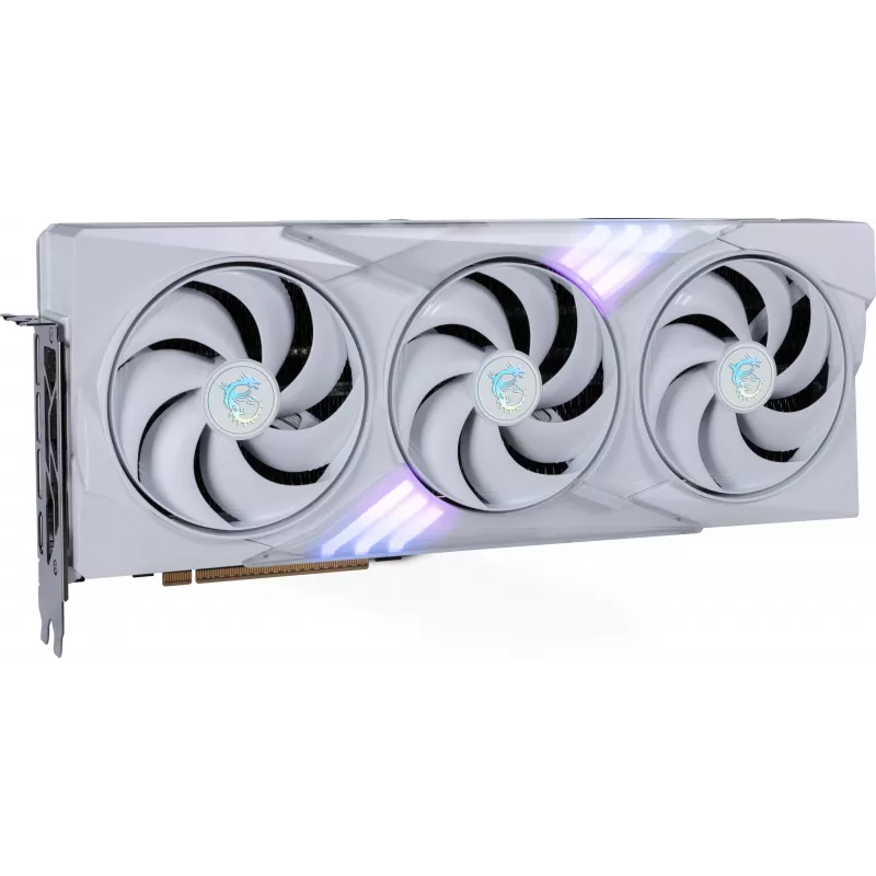 Grafická karta MSI GeForce RTX 5080 16 GB GDDR7, PCIe 5.0, 256-bit, 3xDP 2.1a + HDMI 2.1b, 360 W, 3 ventilátory, biela