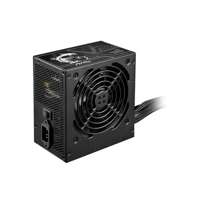Napájací zdroj MSI MAG A750BN PCIE5 II 750 W, 24-pin ATX, Non-Modular, 80 PLUS Bronze, 120 mm ventilátor, čierny