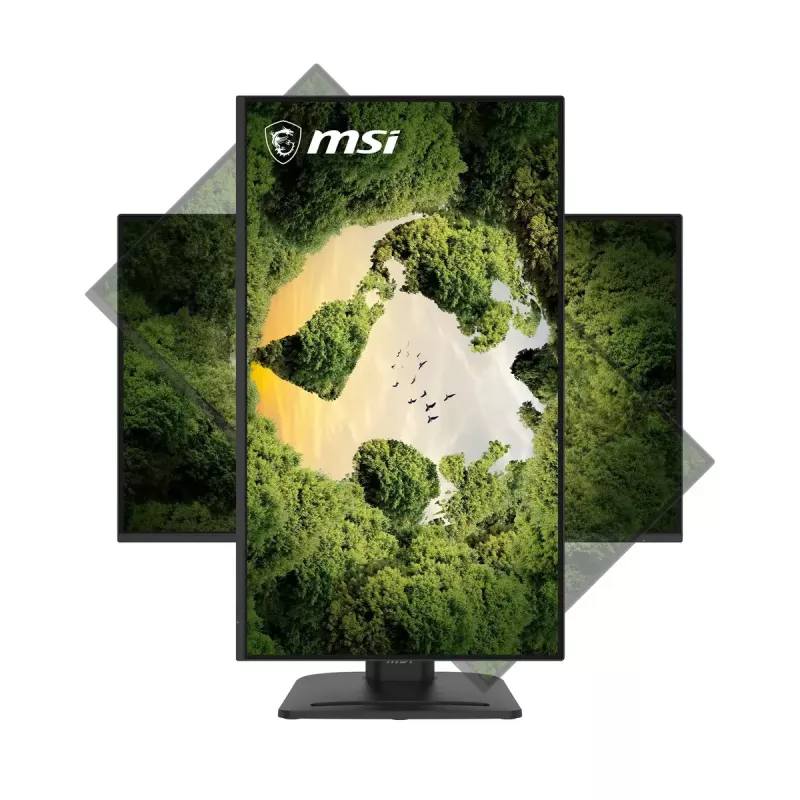 27 inch MSI Pro MP275PGN E14 počítačový monitor, 1920×1080 Full HD IPS, 4 ms, 300 cd/m², VESA, reproduktory, nastaviteľná výška, čierny