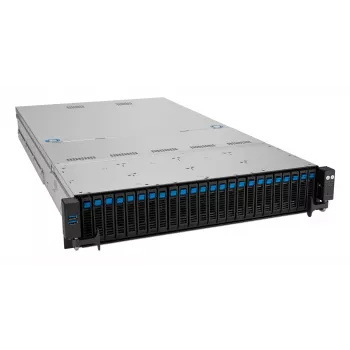 Rack server ASUS RS520A-E12-RS24U Socket SP5, AMD EPYC 9004, 1 CPU, 24x DDR5 DIMM, max. 6,14 TB, 2U, 26x 2,5