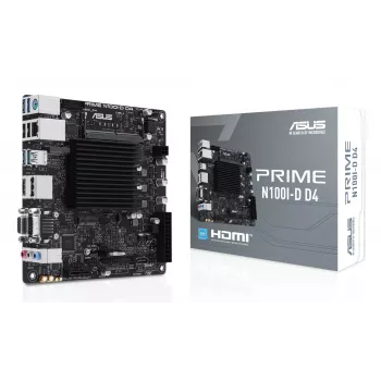 Základná doska ASUS PRIME N100I-D D4, Intel čipset, NA socket, mini ITX