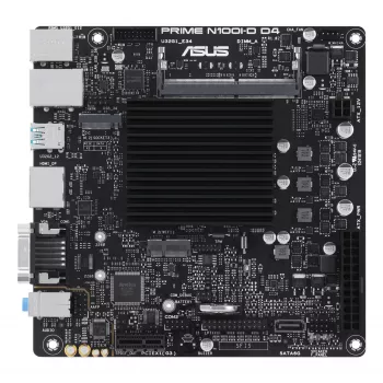 Základná doska ASUS PRIME N100I-D D4, Intel čipset, NA socket, mini ITX