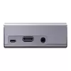 Počítačová skriňa ASUS Tinker Fanless – hliník, strieborná, pasívne chladená skriňa