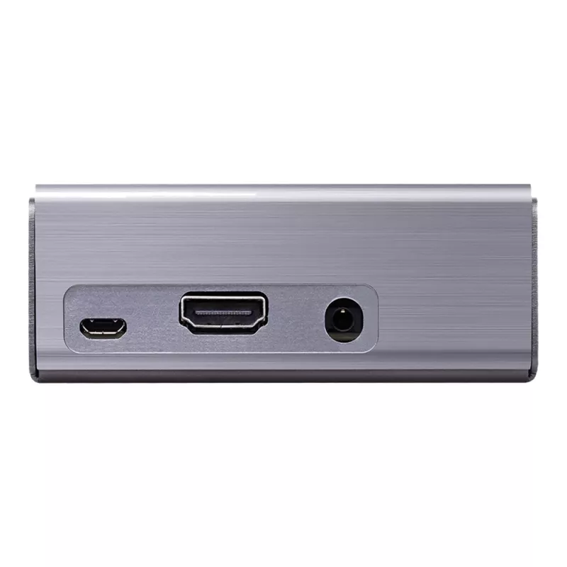 Počítačová skriňa ASUS Tinker Fanless – hliník, strieborná, pasívne chladená skriňa