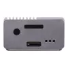 Počítačová skriňa ASUS Tinker Fanless – hliník, strieborná, pasívne chladená skriňa