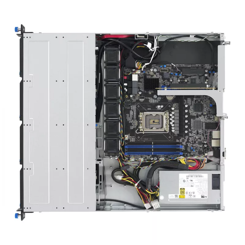 ASUS RS300-E12-PS4 Intel C262 LGA 1700 Rack (1U) strieborná