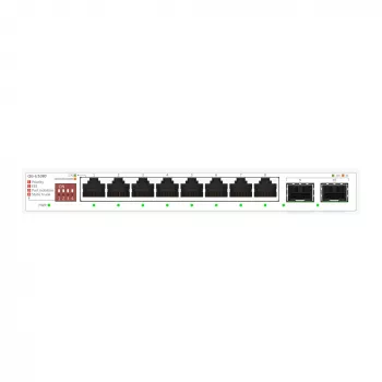 Neřízený Ethernet switch ASUS QG-U1080 — 8 × 2,5G RJ-45 portov, MAC 16K, biela, 12V