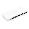 Neřízený Ethernet switch ASUS QG-U1080 — 8 × 2,5G RJ-45 portov, MAC 16K, biela, 12V