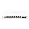 Neřízený Ethernet switch ASUS QG-U1080 — 8 × 2,5G RJ-45 portov, MAC 16K, biela, 12V