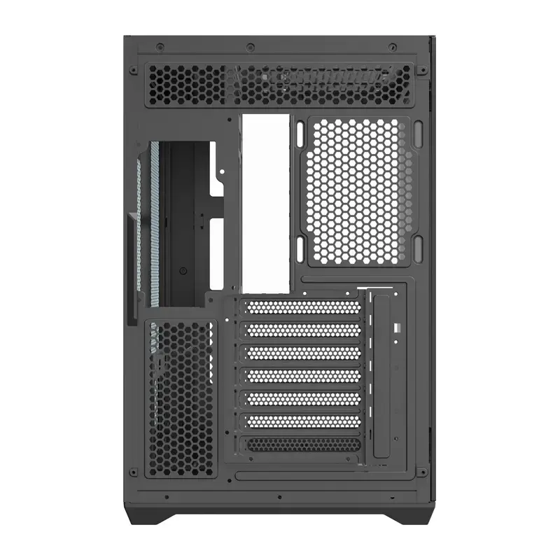 Počítačová skriňa Darkflash C280 (čierna) – Mid-Tower kompatibilná s ATX, predný mesh panel