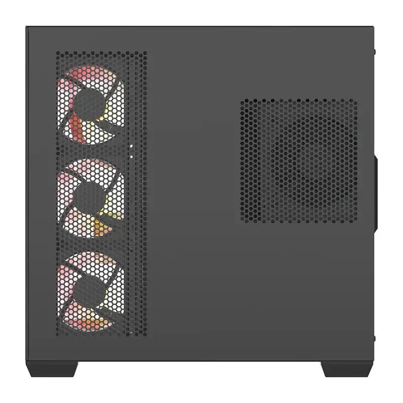 Počítačová skriňa Darkflash C280 (čierna) so 7 predinštalovanými ventilátormi