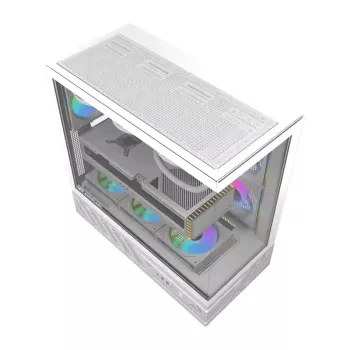 Počítačová skriňa DarkFlash DS950 (biela) — Mid-Tower skriňa kompatibilná s ATX