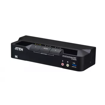 KVM prepínač ATEN CS1942DPA 2-port USB 3.0 Dual-Display DisplayPort 8K 60Hz