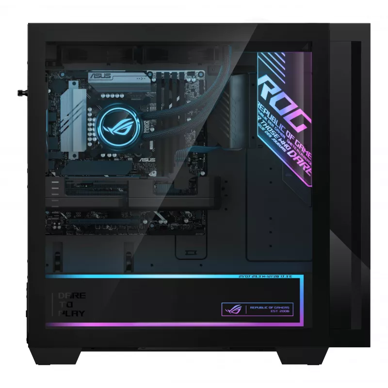 ASUS ROG G700 G700TF-07265F328W Intel Core Ultra 7 265F 32 GB DDR5-SDRAM 1 TB SSD NVIDIA GeForce RTX 5070 Windows 11 Home Tower PC čierny