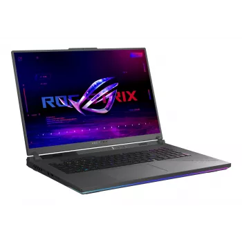 ASUS ROG Strix G18 G814PP-S8014W AMD Ryzen™ 9 8940HX Notebook 45,7 cm (18 palcov) WUXGA 32 GB DDR5-SDRAM 1 TB SSD NVIDIA GeForce RTX 5070 Wi-Fi 6E (802.11ax) Windows 11 Home nemčina čierna, sivá