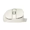 Bezdrôtová myš pre pravákov ASUS MD105 MK-WH — RF + Bluetooth, 2400 DPI, koliesko, batéria, béžová
