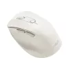 Bezdrôtová myš pre pravákov ASUS MD105 MK-WH — RF + Bluetooth, 2400 DPI, koliesko, batéria, béžová