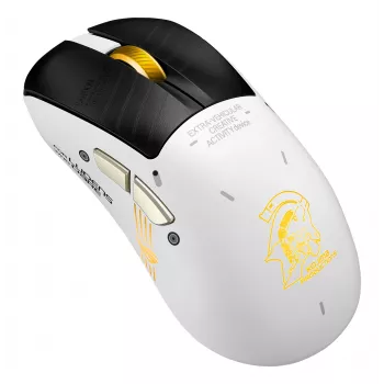 Herná myš ASUS ROG Keris II Origin-KJP, pre pravákov, optická 42 000 DPI, RF Wireless + Bluetooth + USB-A, 6 tlačidiel, viacfarebná