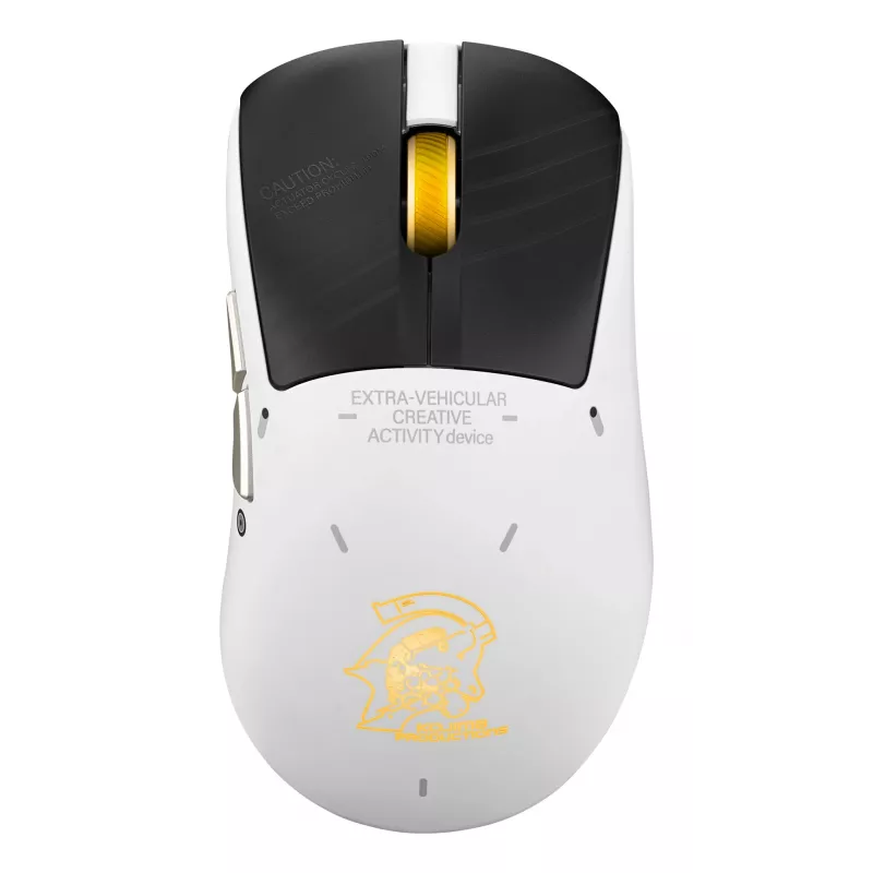 Herná myš ASUS ROG Keris II Origin-KJP, pre pravákov, optická 42 000 DPI, RF Wireless + Bluetooth + USB-A, 6 tlačidiel, viacfarebná