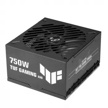 Napájací zdroj ASUS TUF Gaming 750G EVO — 750 W, ATX, 80 PLUS Gold, 20+4-polový, čierny