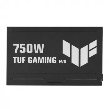 Napájací zdroj ASUS TUF Gaming 750G EVO — 750 W, ATX, 80 PLUS Gold, 20+4-polový, čierny