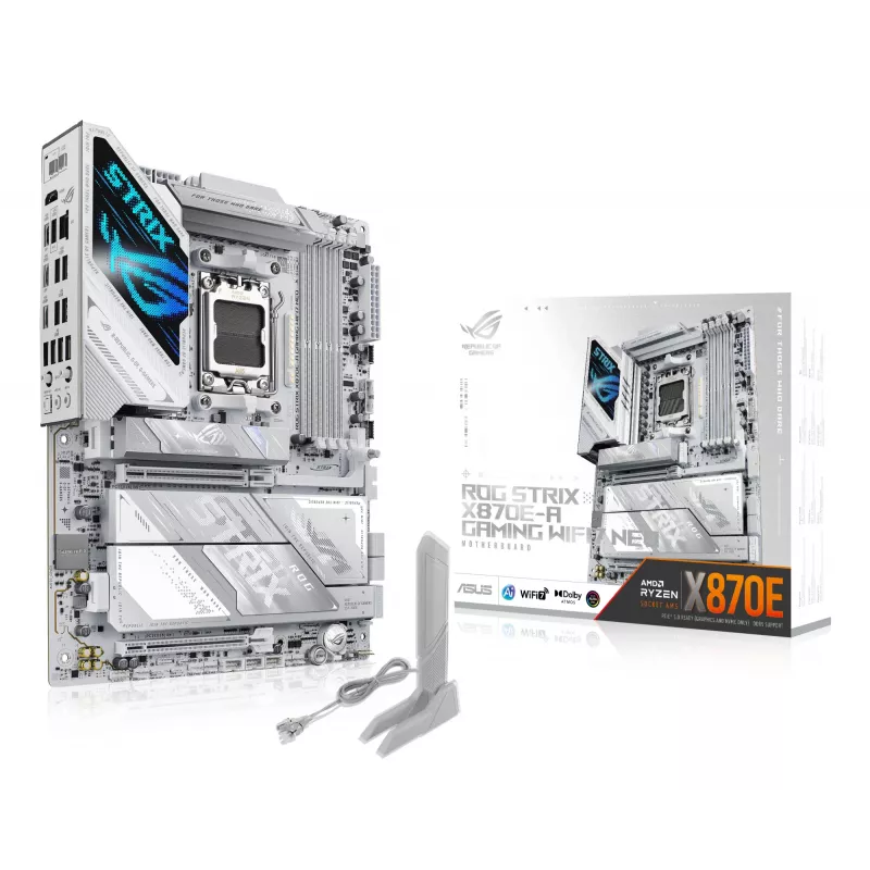 Základná doska ASUS ROG STRIX X870E-A GAMING WIFI7 NEO — AMD X870E, socket AM5, ATX, DDR5, 4 DIMM, 256 GB