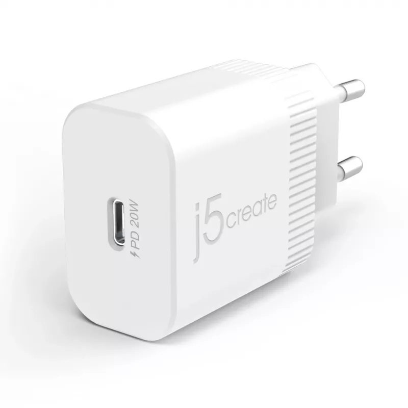 Nástenná nabíjačka j5create JUP1420 20W PD USB-C Indoor AC 100-240V