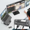 j5create JTS327 Multi-Angle 4K Docking Stand, stojan na laptop, sivý, hliník, 40,6 cm (16